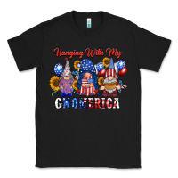 Black hangin with my gnomerica Classic Tee - RacoonDesign
