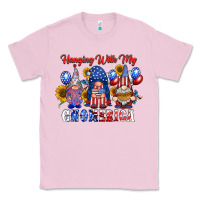 Bubblegum Pink hangin with my gnomerica Classic Tee - RacoonDesign