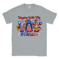 Heather Grey hangin with my gnomerica Classic Tee - RacoonDesign