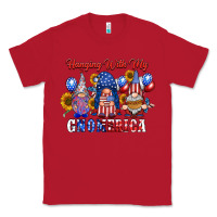 Red hangin with my gnomerica Classic Tee - RacoonDesign