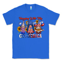 True Royal hangin with my gnomerica Classic Tee - RacoonDesign