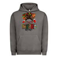 Pigment Tornado Christmas merry mama messy bun Urban Hoodie - Jasminsmagicworld