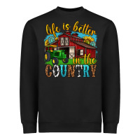 Black life is better in the country western Heavyweight Sweatshirt - texasbilliewilder