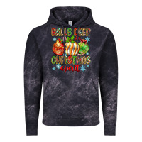 Cloud Black balls deep in christmas spirit Vintage Hoodie - Zillion Design Studio