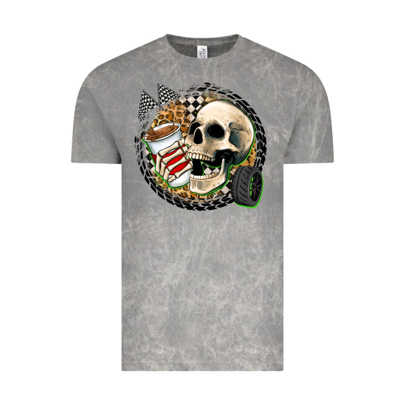 Race Skull Vintage Tee by Zillion Design Studio | Teevron