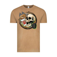 Vintage Camel race skull Vintage Tee - Zillion Design Studio