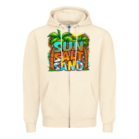 Sandshell sun salt sand summer Zipper Hoodie - Jasminsmagicworld