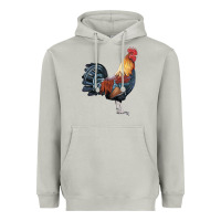 Moon Dust New Hampshire Red Rooster Heavyweight Hoodie - LillyAllenDesigns