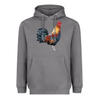 Storm New Hampshire Red Rooster Heavyweight Hoodie - LillyAllenDesigns