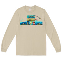 Mushroom reel great dad  libbey glass Long Sleeve Tee - HRA Design Shop