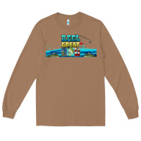 Toasted Coconut reel great dad  libbey glass Long Sleeve Tee - HRA Design Shop