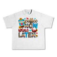 Lunar Rock coffee now wine later Urban Heavy Tee - Zillion Design Studio
