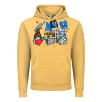 Vintage Mustard mri gnomes Vintage Hoodie - Zillion Design Studio