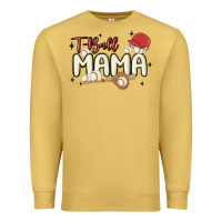 Antique Gold t ball mama baseball Premium Sweatshirt - MaliasSmallBusiness