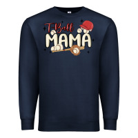 Navy t ball mama baseball Premium Sweatshirt - MaliasSmallBusiness