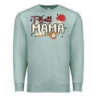 Seafoam t ball mama baseball Premium Sweatshirt - MaliasSmallBusiness