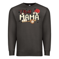 Smoke t ball mama baseball Premium Sweatshirt - MaliasSmallBusiness