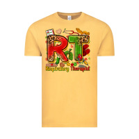Vintage Mustard respiratory therapist juneteenth Vintage Tee - Zillion Design Studio
