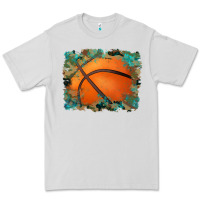 Dove Grey sports basketball background Premium Tee - Artiststas