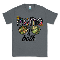 Charcoal Heather mama of both Classic Tee - CowhideDigitalArt