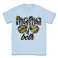 Dusty Blue mama of both Classic Tee - CowhideDigitalArt