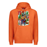 Carrot Fa la la la skeleton farm Premium Hoodie - NancyCooperArtShop