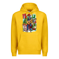 Lemon Fa la la la skeleton farm Premium Hoodie - NancyCooperArtShop