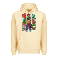 Pina Colada Fa la la la skeleton farm Premium Hoodie - NancyCooperArtShop