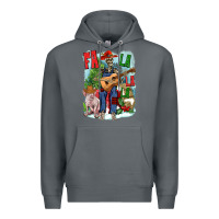 Rock Fa la la la skeleton farm Premium Hoodie - NancyCooperArtShop