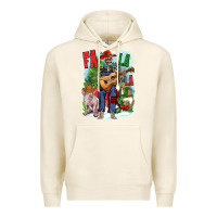 Tofu Fa la la la skeleton farm Premium Hoodie - NancyCooperArtShop