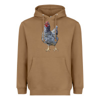 Toasted Coconut Dominique Chicken Heavyweight Hoodie - LillyAllenDesigns