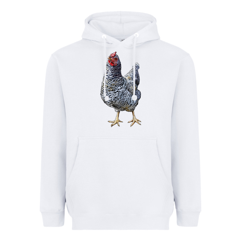 Dominique Chicken Heavyweight Hoodie by LillyAllenDesigns | Teevron
