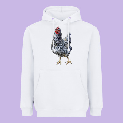 Dominique Chicken Heavyweight Hoodie Designed By Lillyallendesigns