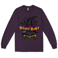 Plum witchy nana Long Sleeve Tee - RacoonDesign