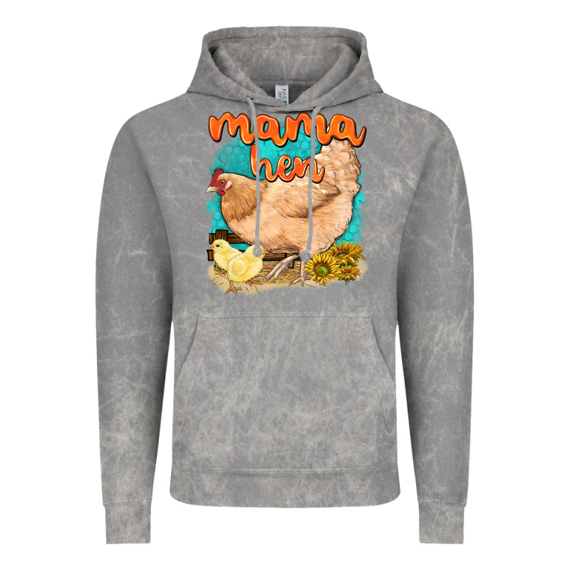 Mama Hen With Sunflowers Vintage Hoodie by texasbilliewilder | Teevron