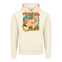 Vintage Artic mama hen with sunflowers Vintage Hoodie - texasbilliewilder
