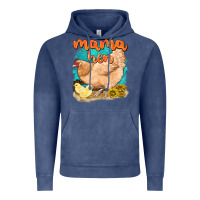 Vintage Denim mama hen with sunflowers Vintage Hoodie - texasbilliewilder