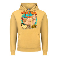 Vintage Mustard mama hen with sunflowers Vintage Hoodie - texasbilliewilder