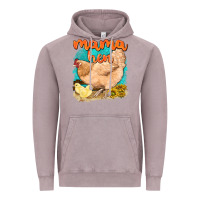 Vintage Zinc mama hen with sunflowers Vintage Hoodie - texasbilliewilder
