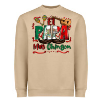Mushroom el papa mas chingon Heavyweight Sweatshirt - Zillion Design Studio