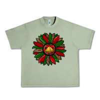 Oil Green christmas sunflower Urban Heavy Tee - RanaPortraitStore