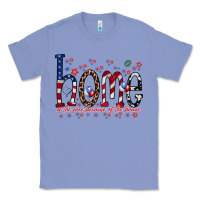 Colony Blue home of the free Classic Tee - RacoonDesign