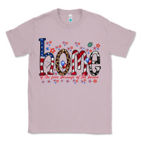 Lilac home of the free Classic Tee - RacoonDesign