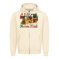 Sandshell Christmas A Little Dirt Never Hurt Zipper Hoodie - Artiststas
