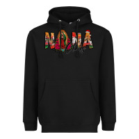 Black nana claus lady of guadalupe Heavyweight Hoodie - Jasminsmagicworld