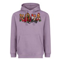 Lavender nana claus lady of guadalupe Heavyweight Hoodie - Jasminsmagicworld