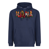 Navy nana claus lady of guadalupe Heavyweight Hoodie - Jasminsmagicworld