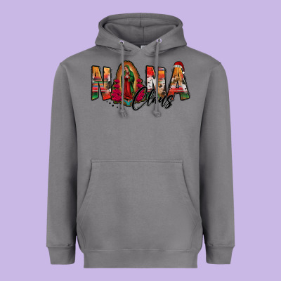Nana Claus Lady Of Guadalupe Heavyweight Hoodie Designed By Jasminsmagicworld