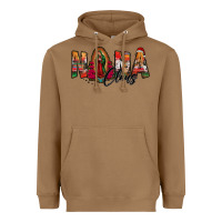Toasted Coconut nana claus lady of guadalupe Heavyweight Hoodie - Jasminsmagicworld