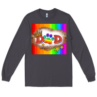 Smoke lgbtq dad and paw Long Sleeve Tee - HRA Design Shop